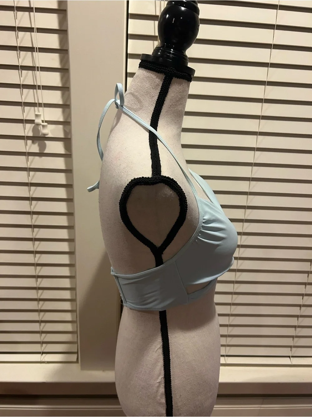 Vs Pink Ultimate Wrap Gym 2 Swim Sport Top Small Icy Blue size L